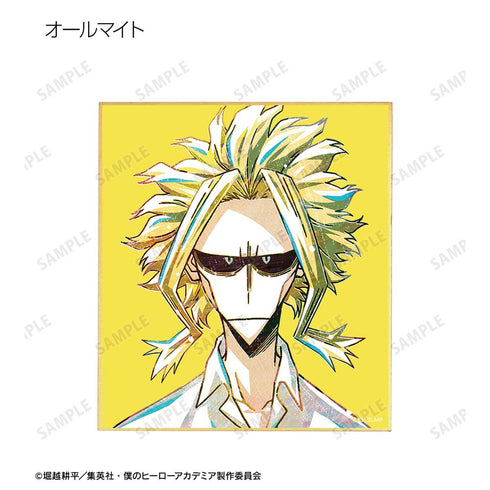 『僕のヒーローアカデミア』トレーディング Ani-Art 第6弾 ミニ色紙 ver.A(単位/BOX)【202508再販】